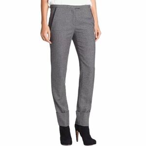 𝅺euc Theory Indra C wool check pants sz 6